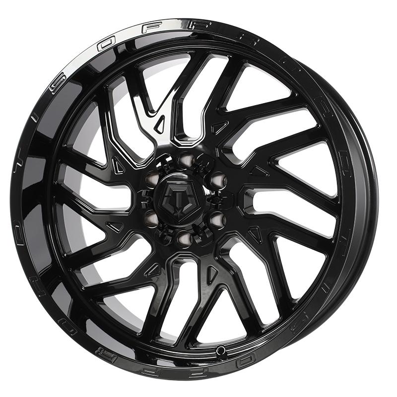 Set of 4 22in Black Alloy Wheel Rims for Mazda Navajo, TWU81D1 6x135 6Lug 22x10 - Bild 14 von 14