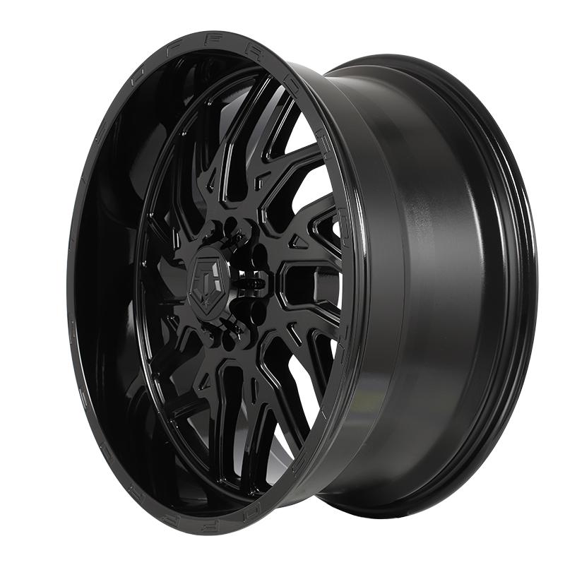 Set of 4 22in Black Alloy Wheel Rims for Mazda Navajo, TWU81D1 6x135 6Lug 22x10 - Bild 12 von 14