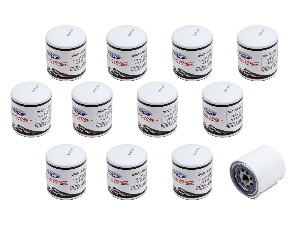 Ford M-6731-FL820, Set of 12 White Steel Cm6731-Fl820 Oil