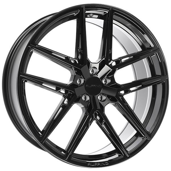 Set of 4 18in Black Alloy Wheel Rims for Nissan 300ZX